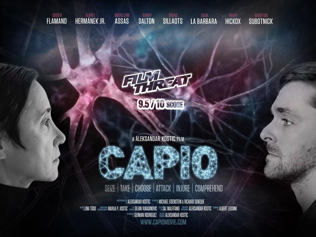 CAPIO poster with Film Threat review